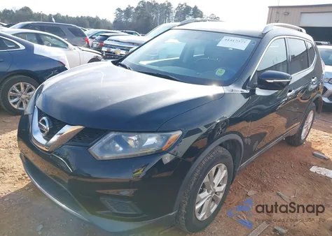 2014 Nissan Rogue S z USA, uszkodzony, nr VIN 5N1AT2MT3EC872721